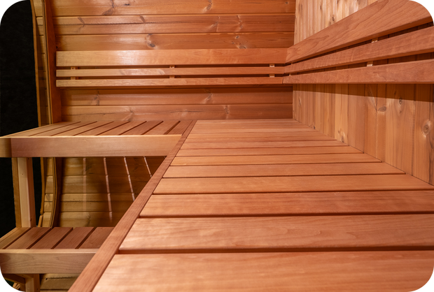 Knotless thermo-aspen benches