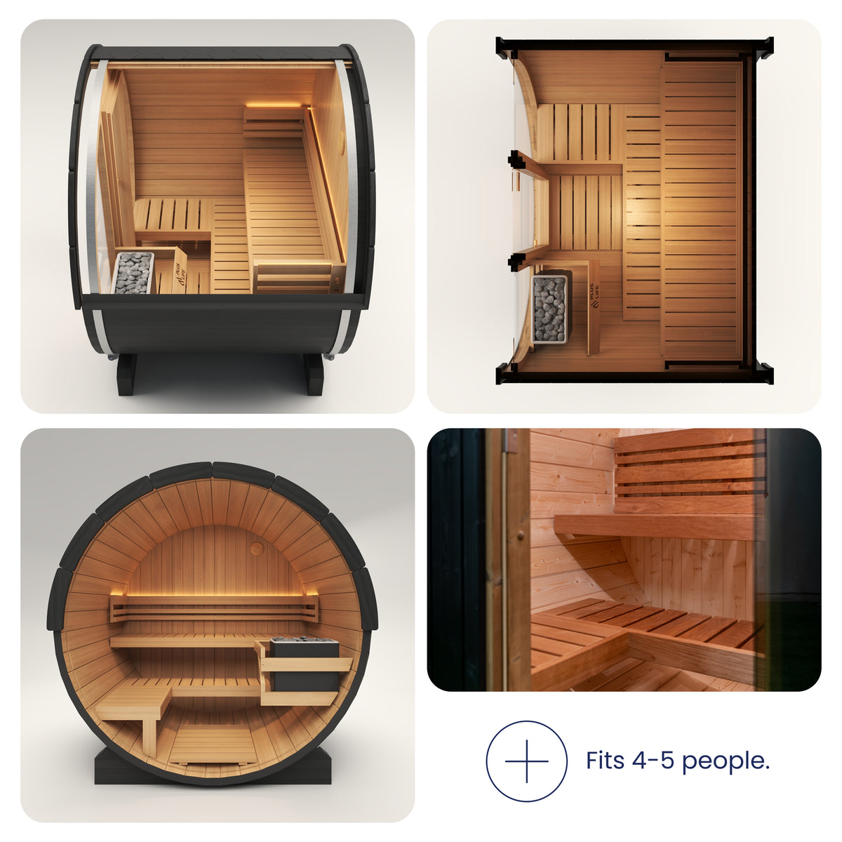 Cove Barrel Sauna