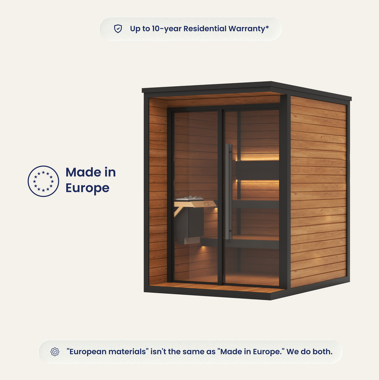 Crest Outdoor Sauna
