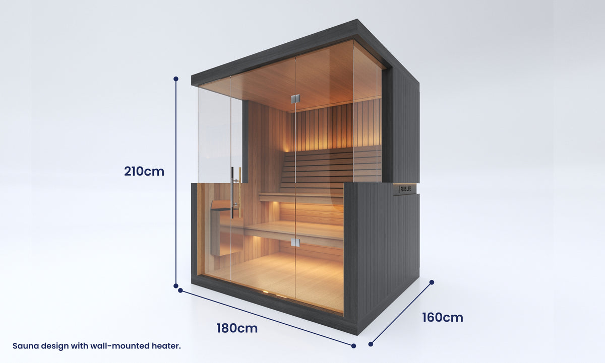 Halo Traditional Sauna - 4-6 Person
