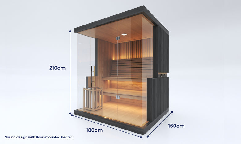 Halo Traditional Sauna - 4-6 Person